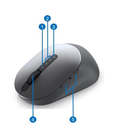 [Mã ELTECHZONE giảm 5% đơn 500K] Chuột không dây Dell Multi-device Wireless Mouse MS5320W