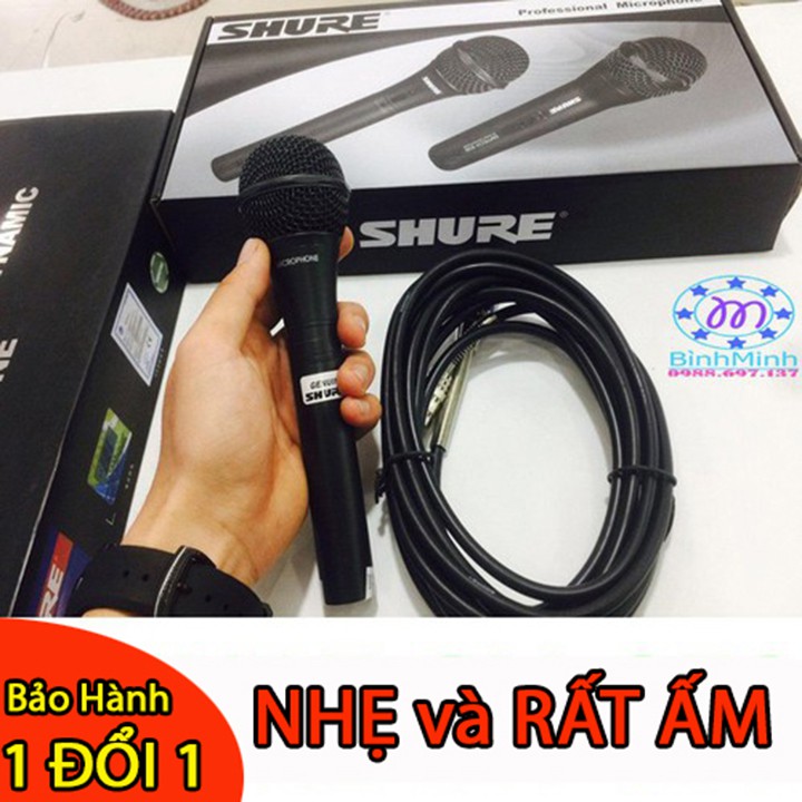 [Freeship] micro karaoke có dây cho các loại loa, micro karaoke có dây cao cấp