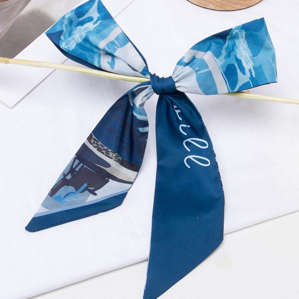 1 Băng Đô In Họa Tiết Chiếc Lá Phong Cách Vintage Thanh Lịch Dành Cho Nữ