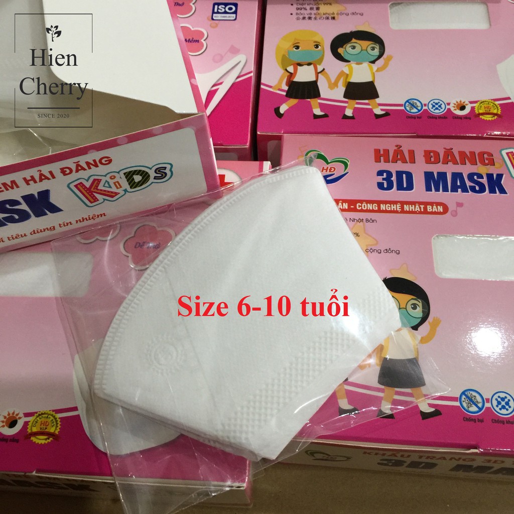 [SẴN NHIỀU LOẠI] Khẩu trang 3d trẻ em - Hộp 50 chiếc - Hàng chuẩn công ty, khẩu trang 3d cho bé từ 1 tuổi. | BigBuy360 - bigbuy360.vn