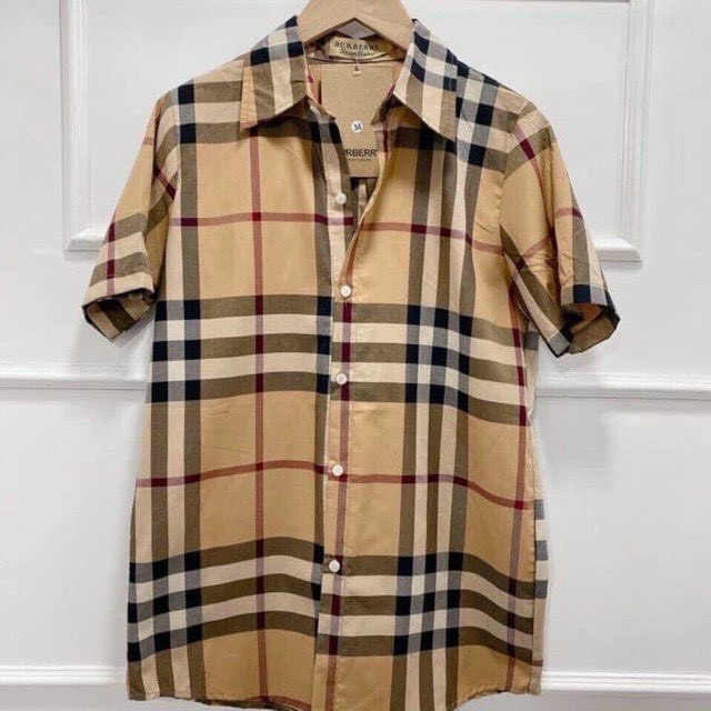 [SỈ LẺ] ÁO SƠ MI BBR CỘC TAY CỔ ĐỨC TT | BigBuy360 - bigbuy360.vn