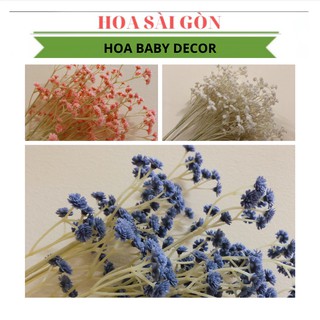 Hoa Baby Giả Cành Cao 62 cm decor trang trí nhà cửa