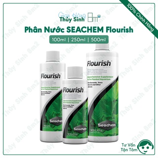 Phân Nước Seachem Flourish - Cung cấp Vi lượng cho cây thủy sinh - 8m2