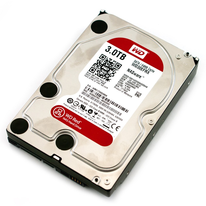 Ổ cứng Western 3TB RED WD30EFRX