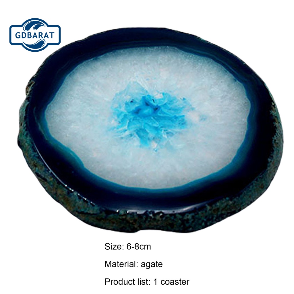 [NYCA Stock] Đế Lót Ly Đá Mã Não Nhỏ Đa Năng Chống Mài Mòn