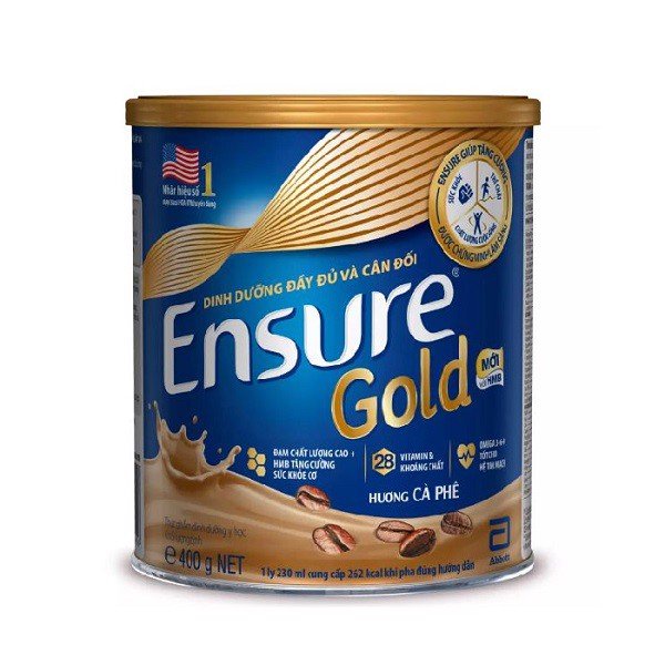 Sữa Bột Ensure Gold Hương Cà Phê 400g