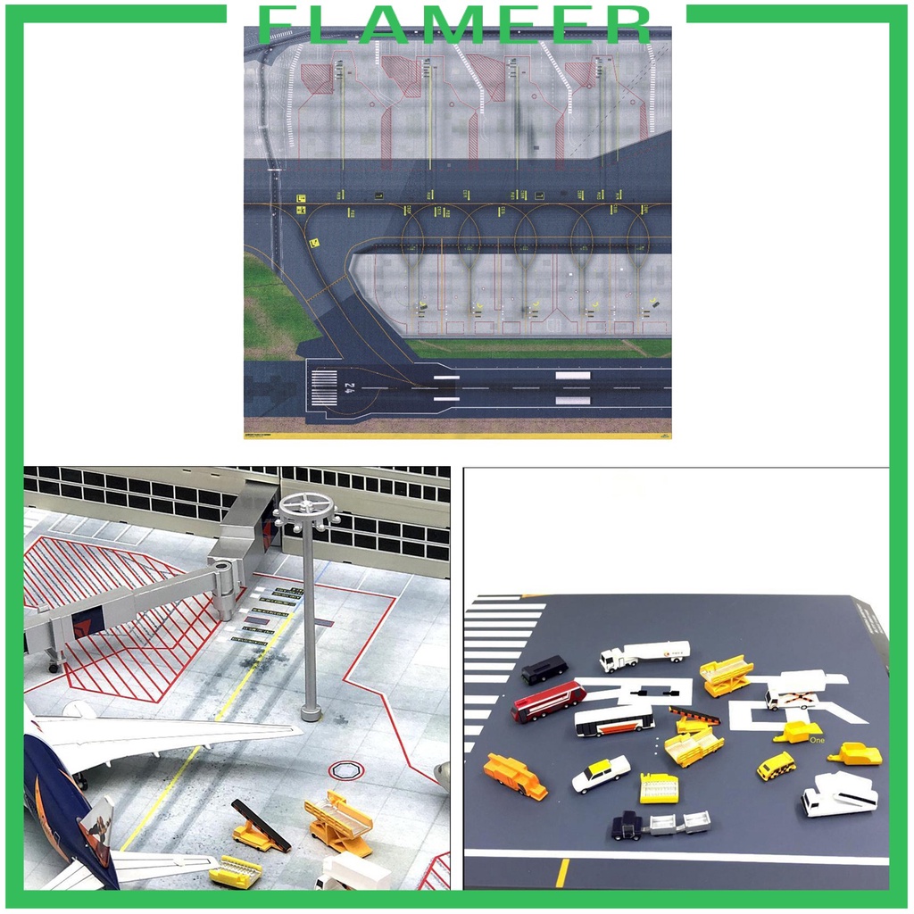Mô hình sân bay tỉ lệ 1/500 1/400 chuyên dụng chất lượng cao