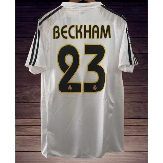 Áo bóng đá đội tuyển Real Madrid 04-05 phong cách retro