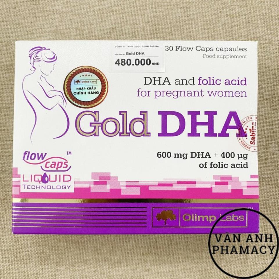 [Chính Hãng] Gold DHA - Thực Phẩm Bảo Vệ Sức Khỏe Cho Bà Bầu