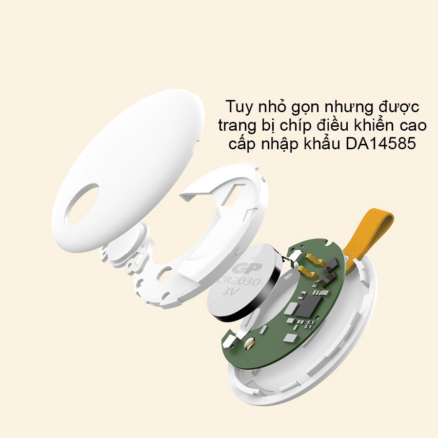 Thiết bị định vị thông minh Xiaomi Ranres Intelligent Anti-lost RW01MN chống thất lạc đồ đạc