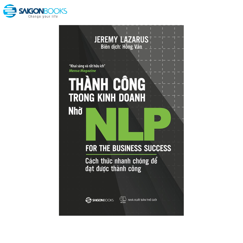 SÁCH: Thành công trong kinh doanh nhờ NLP  (For Business Success) - Tác giả Jeremy Lazarus