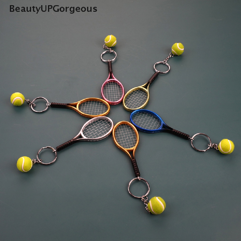 [BeautyUPGorgeous] Móc Khóa Hình Vợt Tennis Mini Dễ Thương