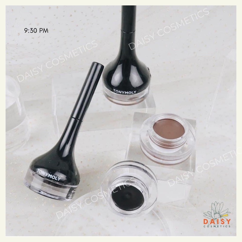 Gel Eyeliner BackStage Tony Moly / Gel kẻ mắt Tony Moly không trôi, chống bết dính, mềm mượt