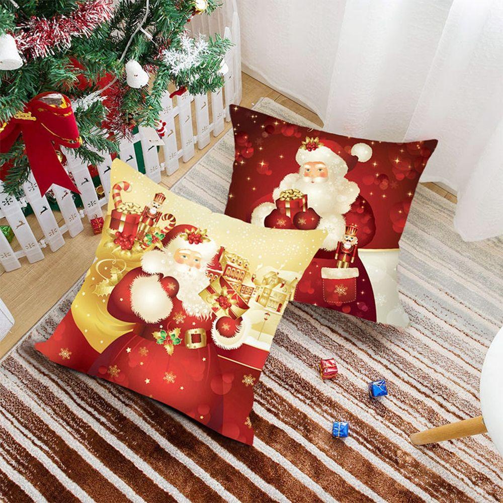 Bao Gối Trang Trí Chủ Đề Giáng Sinh Năm Mới