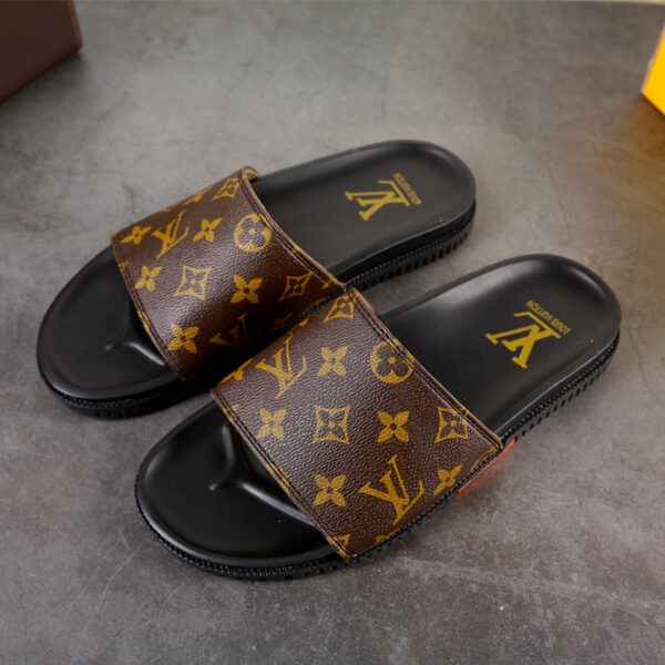 Dép nam Louis Vuitton quai ngang LV204