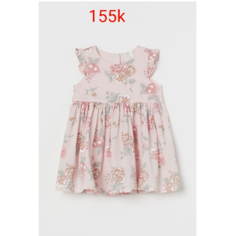 váy little maven smock đỏ sz 4