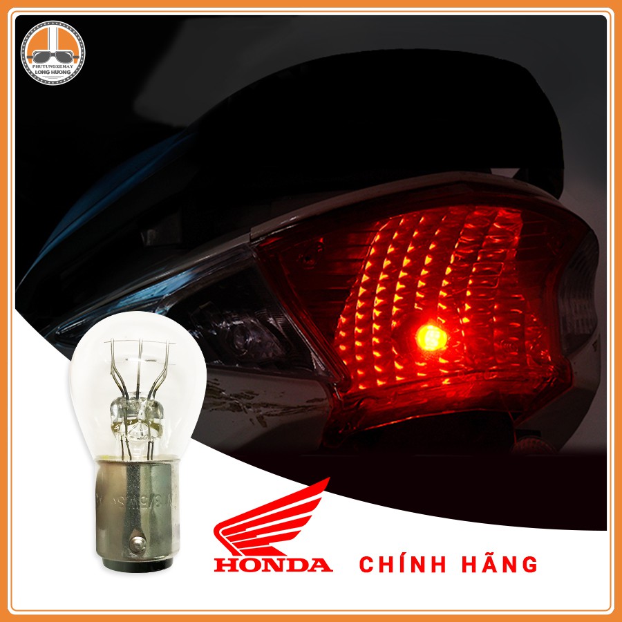 [Chính hãng Honda] Bóng đèn hậu 12V18/5W - Phụ tùng xe máy Long Hương