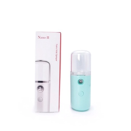 Quạt hơi nước,Máy Xông,Máy phun sương mini Nano màu xanh cực đẹp