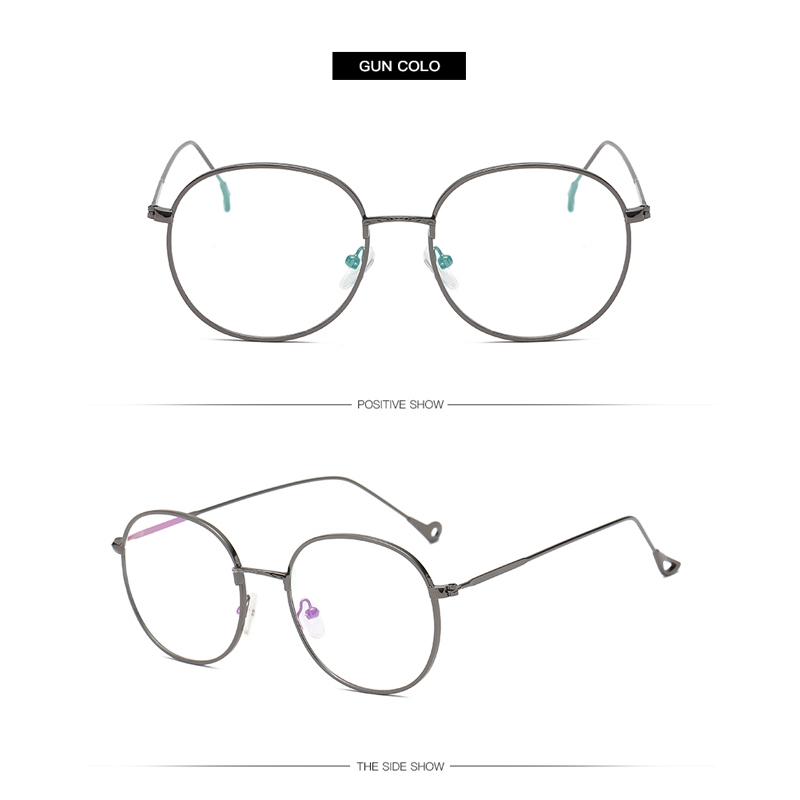 Kính mát thời trang mặt tròn cho nam và nữ