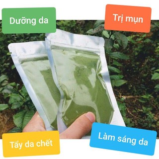 ĐẮP MẶT BỘT TRÀ XANH NGUYÊN CHẤT 100%