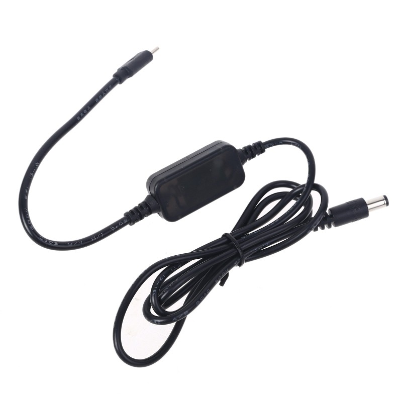 Cáp USB C PD đầu cắm Type C sang lỗ cắm 12V 20V 5.5x2.1mm cho bộ định tuyến WiFi/đèn LED