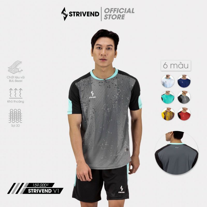 BỘ ĐỒ ĐÁ BANH BULBAL STRIVED CHẤT VẢI CỰC ĐẸP