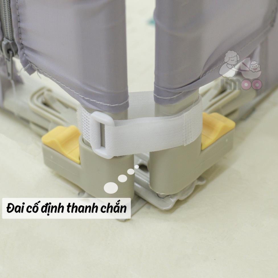Thanh Chắn Giường Cho Bé UMOO Mẫu Mới UM088 Bản Nâng Cấp 2023 Chất Lượng Cao Uni Baby Giá 1 Thanh
