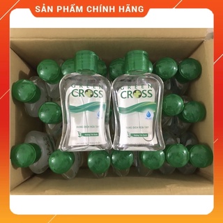 1 THÙNG NƯỚC RỬA TAY KHÔ GREEN CROSS HƯƠNG TRÀ XANH 24CHAI/THÙNG 100ML