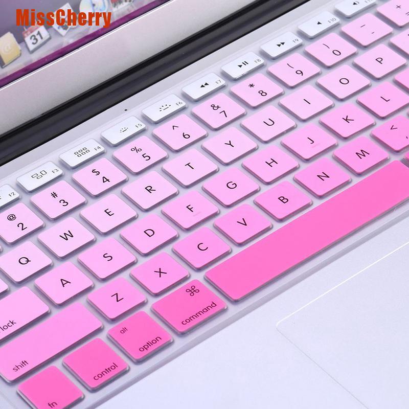 Ốp Lưng Silicone Kèm Bàn Phím Cho Imac Macbook Pro 13 &quot;15&quot;