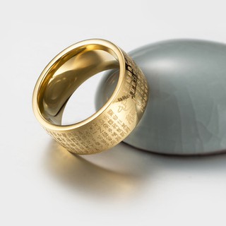 NHẪN KHẮC CHÚ ĐẠI BỊ TITANIUM MỚI NHẤT