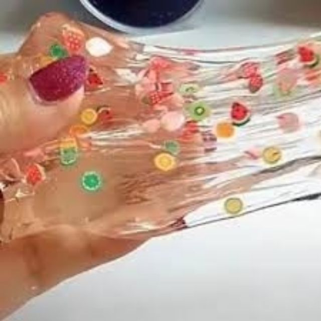 Nail đất set dạng thanh chưa cắt trang trí móng, trang trí slime giá rẻ nhất