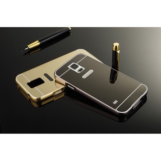 Ốp lưng viền kim loại lưng gương bóng cho Samsung Galaxy S5.
