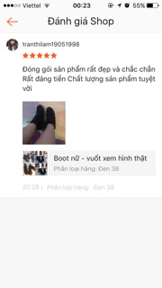 Boot nữ - vuốt xem hình thật