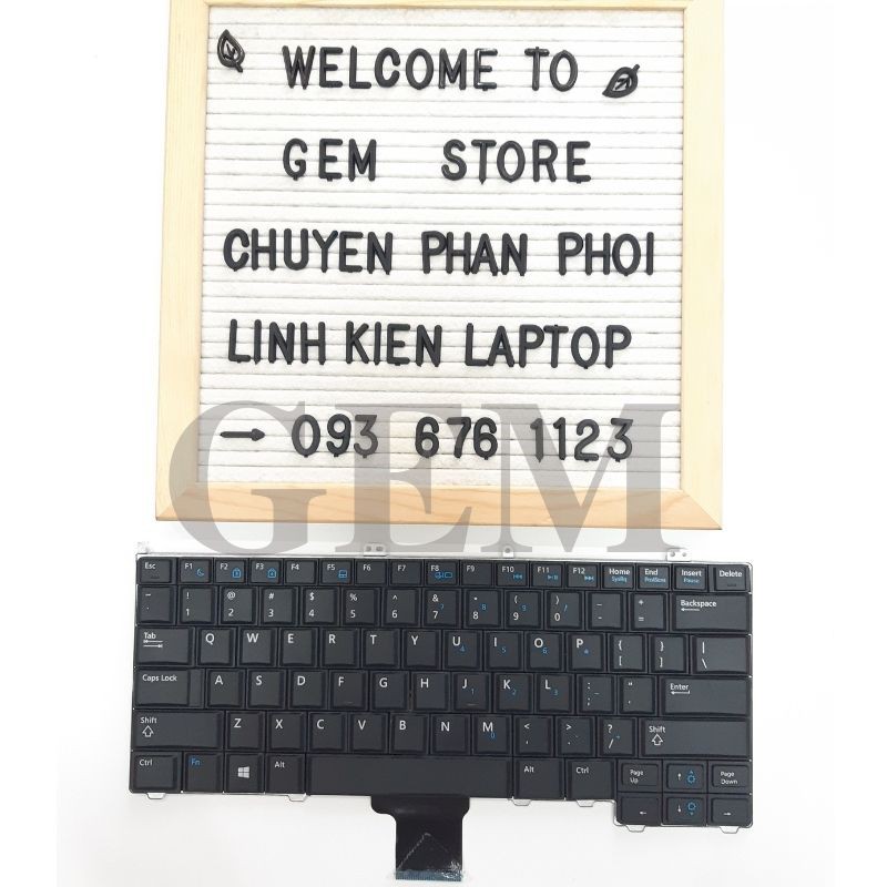 Bàn phím Chính hãng DELL Latitude 12 7000 E7240 E7420 E7440 7420 7240 7440 BẢO HÀNH 12 THÁNG