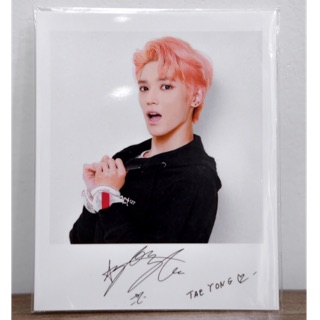 NCT 127 Taeyong official photocards ảnh thẻ
