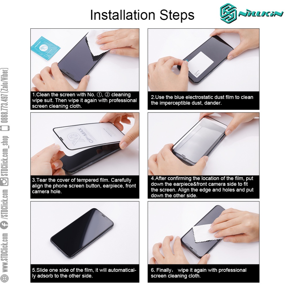 KÍNH CƯỜNG LỰC SAMSUNG GALAXY S21 FE 5G NILLKIN CP+PRO 2.5D CHÍNH HÃNG