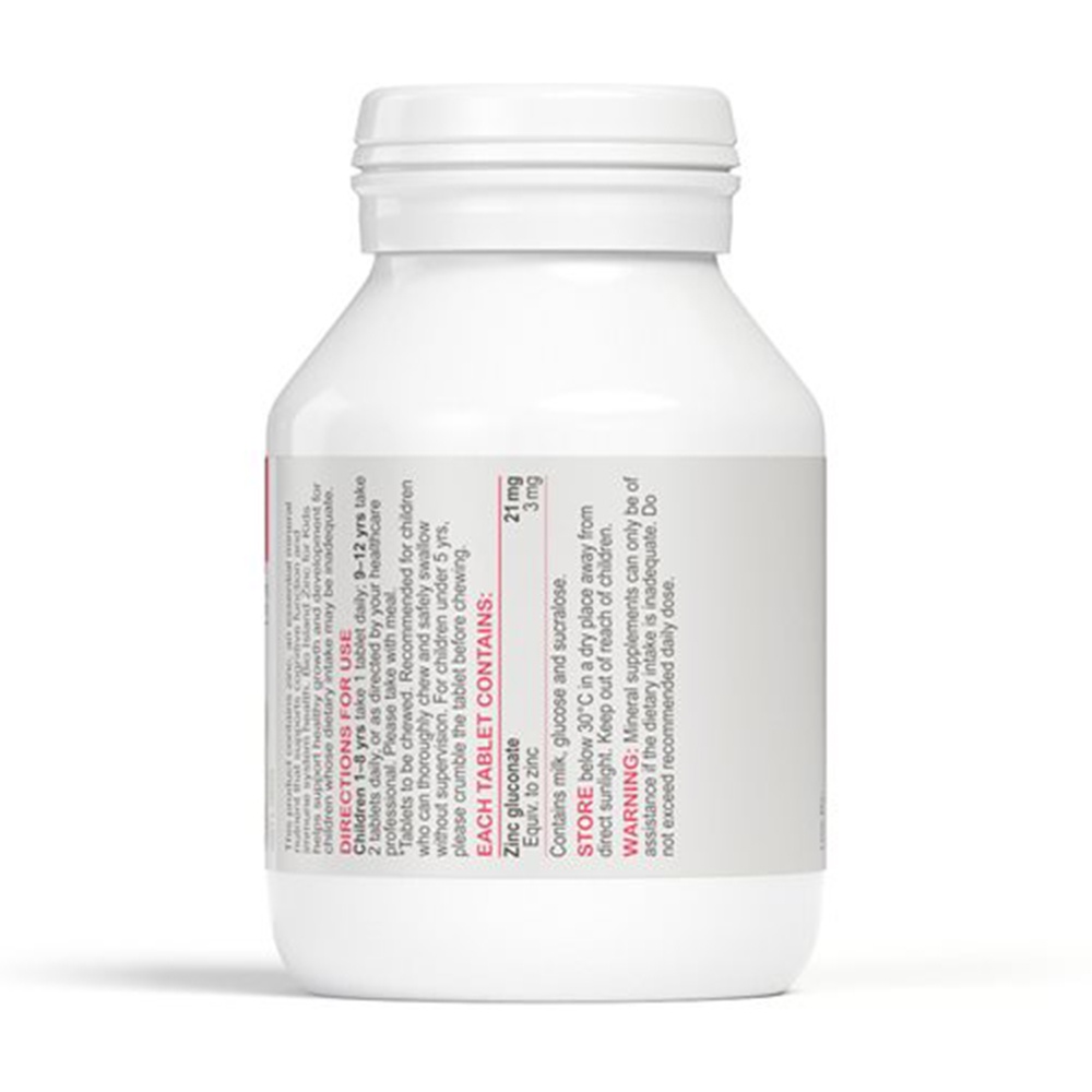 Kẹo bổ sung kẽm cho bé Bioisland Zinc 120 viên của Úc