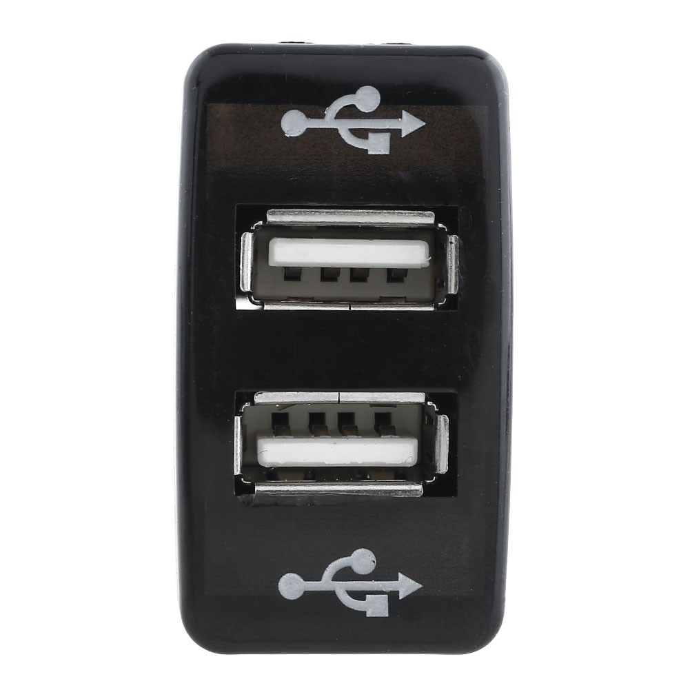 Ổ cắm USB hai cổng sạc điện thoại dùng trong xe hơi