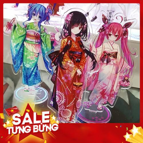 Mô Hình Standee acrylic anime hình Date A Live Yukata - Hàng nhập khẩu