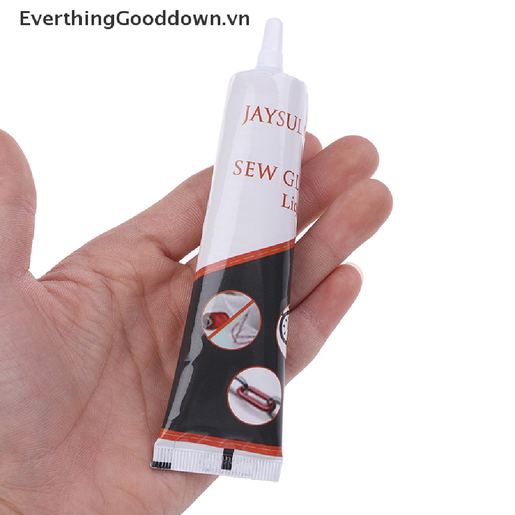 Everthinggooddown 50ml Keo Dán Dạng Lỏng Sửa Chữa Quần Áo Bằng Sợi Tổng Hợp Tự Nhiên Hữu Ích