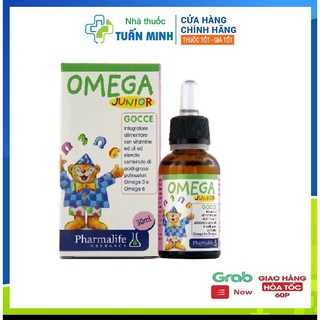 Omega junior - Giúp trẻ phát triển não bộ và thị giác toàn diện