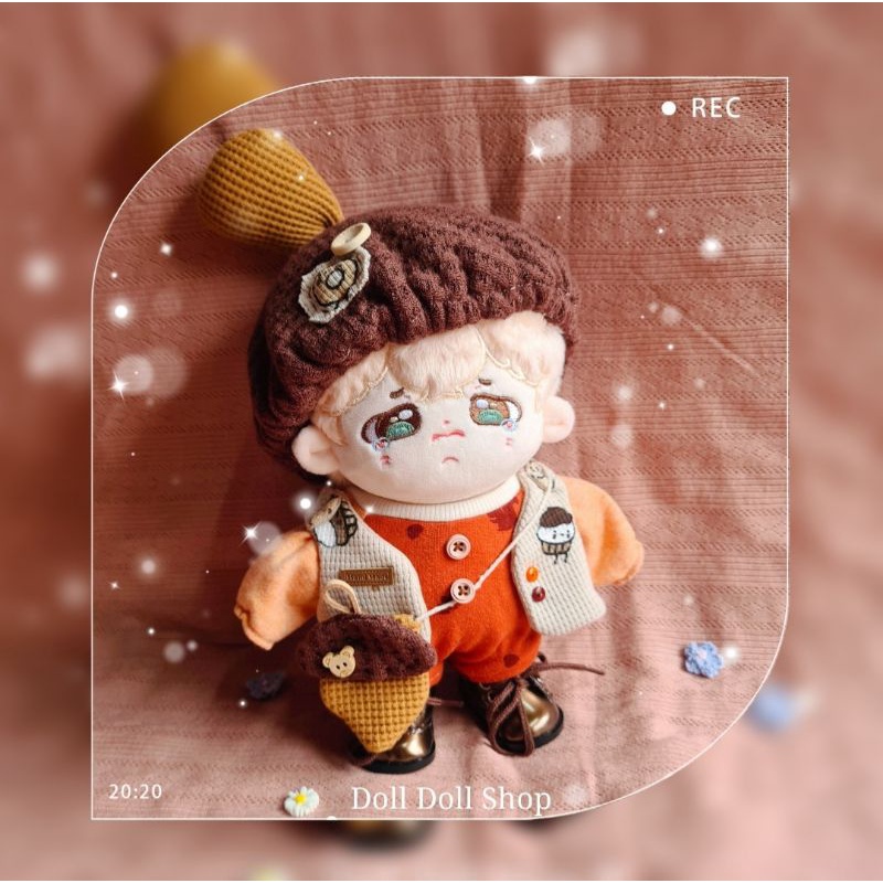 Outfit cho búp bê doll 20cm, 15cm