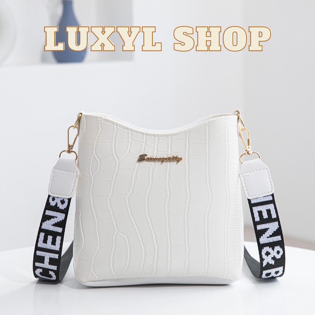 Túi Đeo Vai Nữ Phong Cách Thời Trang Hàn Quốc, Túi Xách Nữ Cầm Tay Thương Hiệu LUXYL TX028