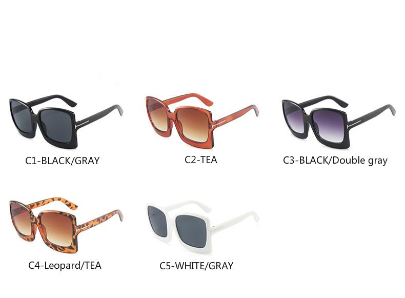 Kính mát gọng lớn phong cách đường phố Âu Mỹ 2020 sành điệu