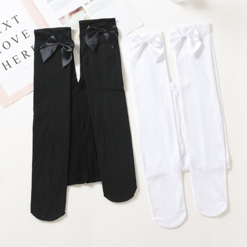 Quần tất giả lụa đính nơ phong cách lolita Nhật Bản quyến rũ cho nữ | BigBuy360 - bigbuy360.vn
