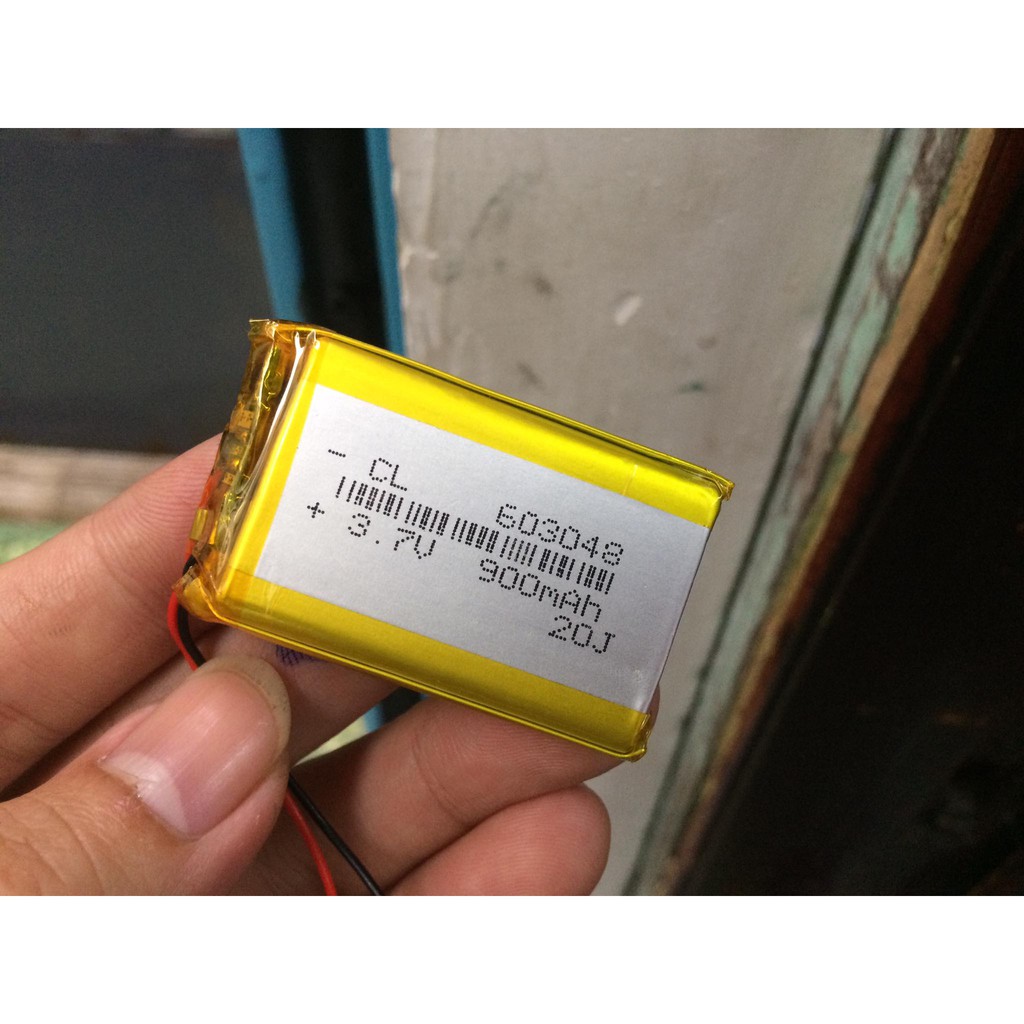 Pin Polymer 603048 dung lượng 900mAh