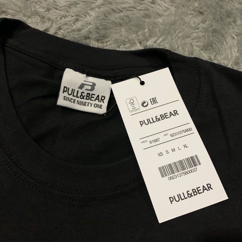 Áo thun nam ngắn tay Sanghai FULL TAG AND LABEL TSHIT PULL & BEAR