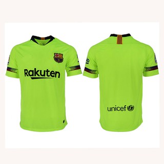 QUẦN ÁO ĐÁ BANH BACA SÂN KHÁCH MÀU CHUỐI MỚI ĐẸP 2018 2019