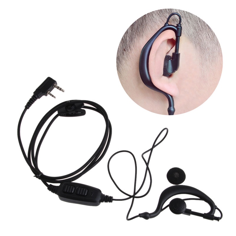 Tai Nghe 2 Chiều Kèm Mic PTT Cho Bộ Đàm UV 82 UV82L UV-89