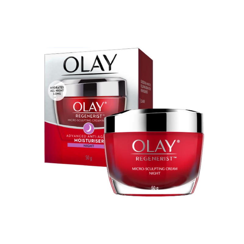 [Mã COSPGSBD  giảm 8% đơn 250K] OLAY REGENERIST Kem Dưỡng Ban Đêm 50G